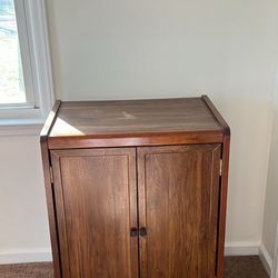 Rolling Two Tier Cabinet 