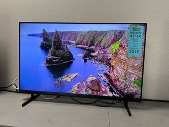Sony 43" 4K QLED HDR10 TV