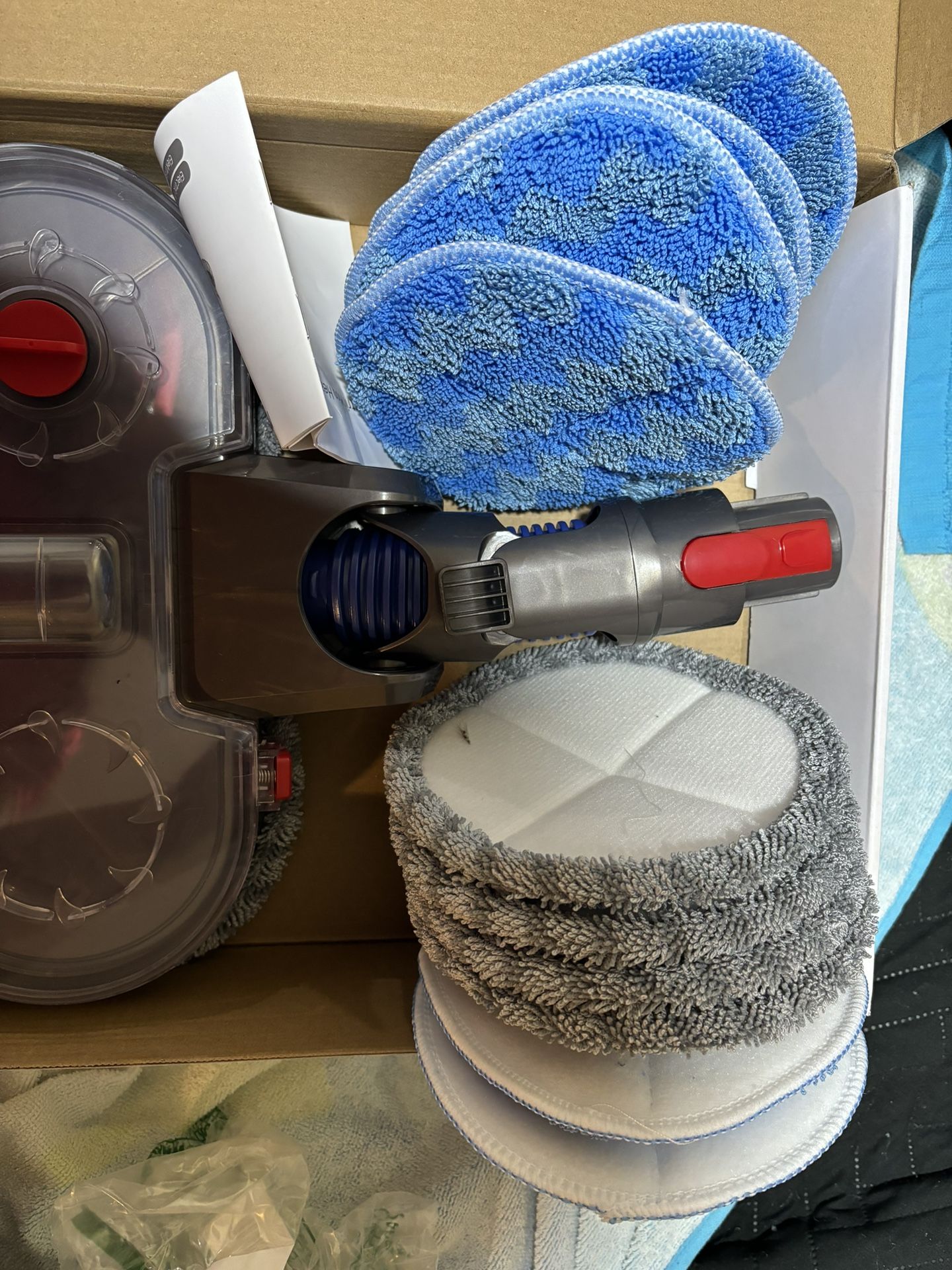 Dual Spin Mop Attachment