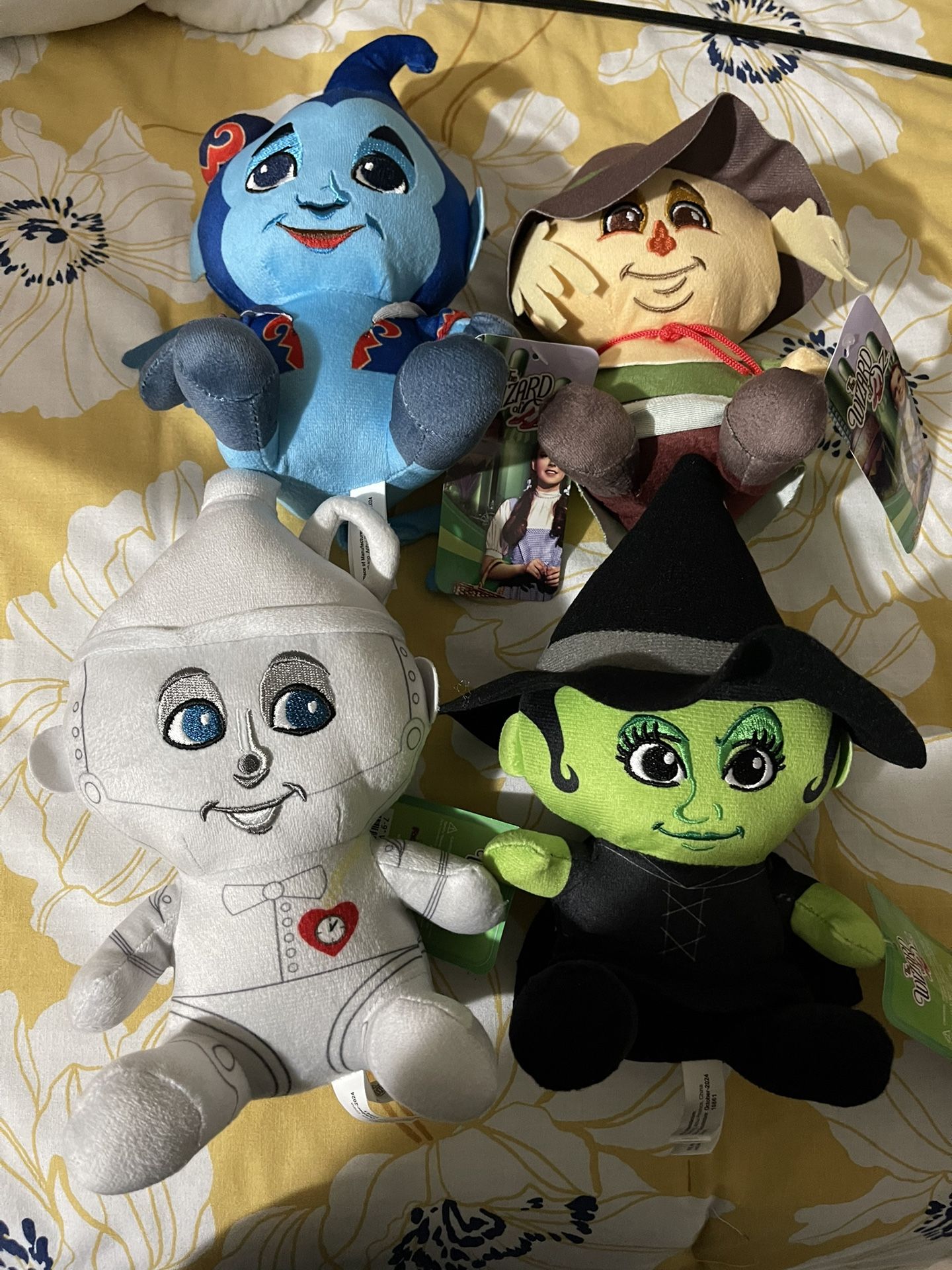 Official wizard Of Oz Plushies