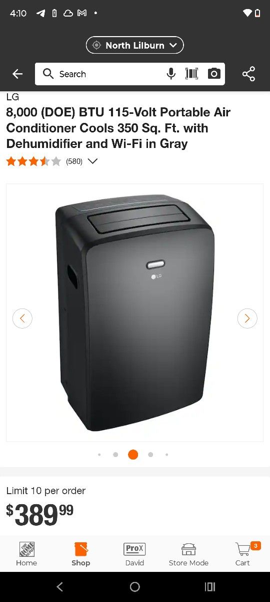 Brand New Portable 3 In 1 A /C Dehumidifier Fan Unit