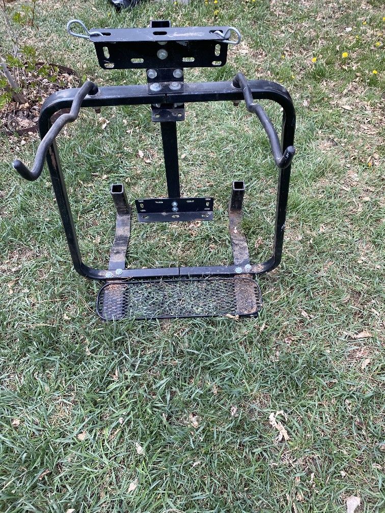 Car Receiver Hitch Utility Rack