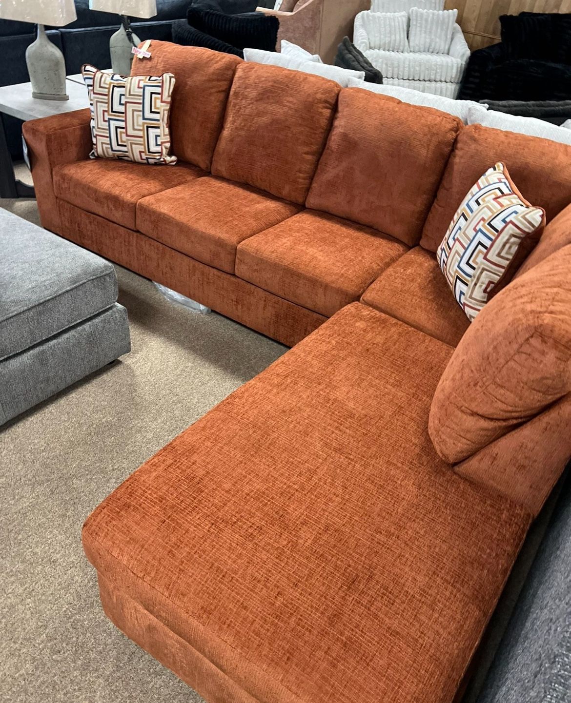 Chaise Style Nice Sectional