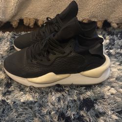 Size 11.5 - adidas Y-3 Kaiwa Black Cream White