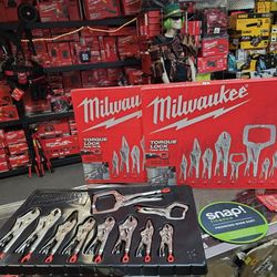 MILWAUKEE 10 PC LOCKING PLIERS SET