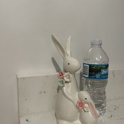 Easter Bunnies Tabletop Decor