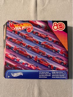Hot wheels 80th anniversary 8 pack