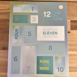 Bath and Body 12 Days of Wellness Self Care Gift Set Advent Calendar 