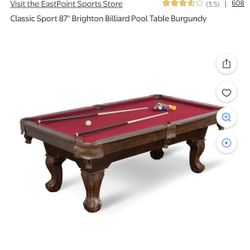 Pool Table 