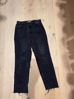 Pacsun Black Ripped Jeans 
