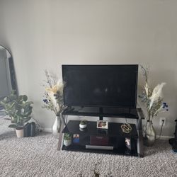55 Inch Flat Screen And Stand 