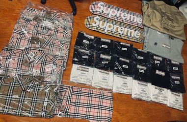 Supreme Burberry Denim Short