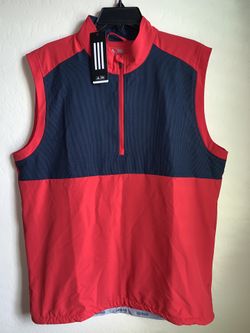 New with tags Men’s adidas golf vest size m
