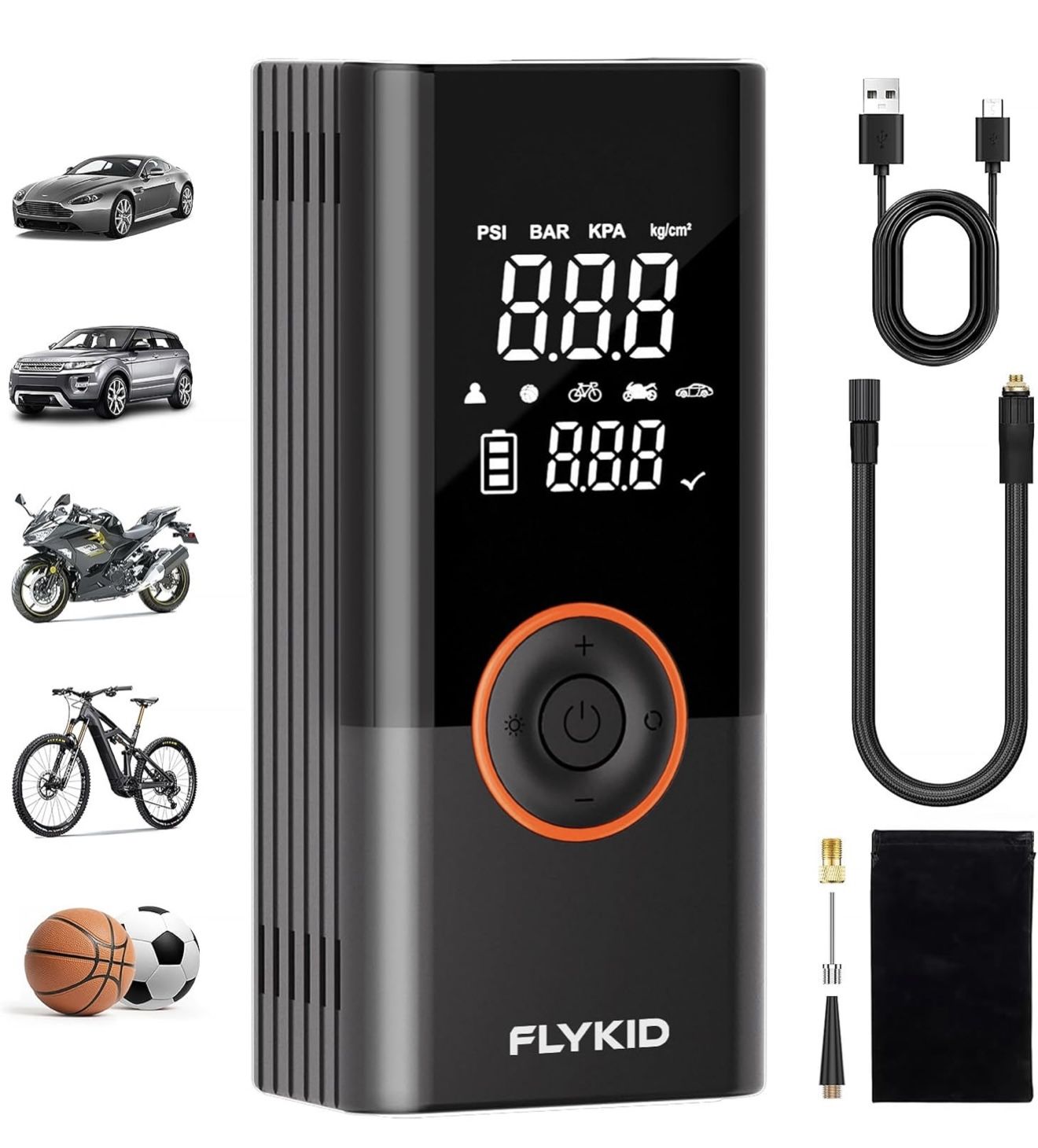 Brand New Tire Inflator Portable Air Compressor