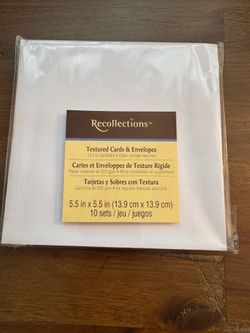 Recollections Textured Cards & Envelopes