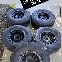 METHOD WHEELS 17x8.5 ETO With Spare 