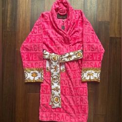 Pink Versace Robe