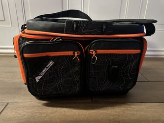 Ozark Trail 3700 Pro Large Quick Access Tackle Bag, Black