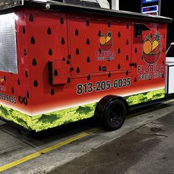 Food truck fruit truck 2023