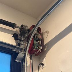 Overhead Garage Door Opener Spring Off Track Replace Adjustment And Parts 