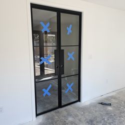 Interior Glass Partition Doors
