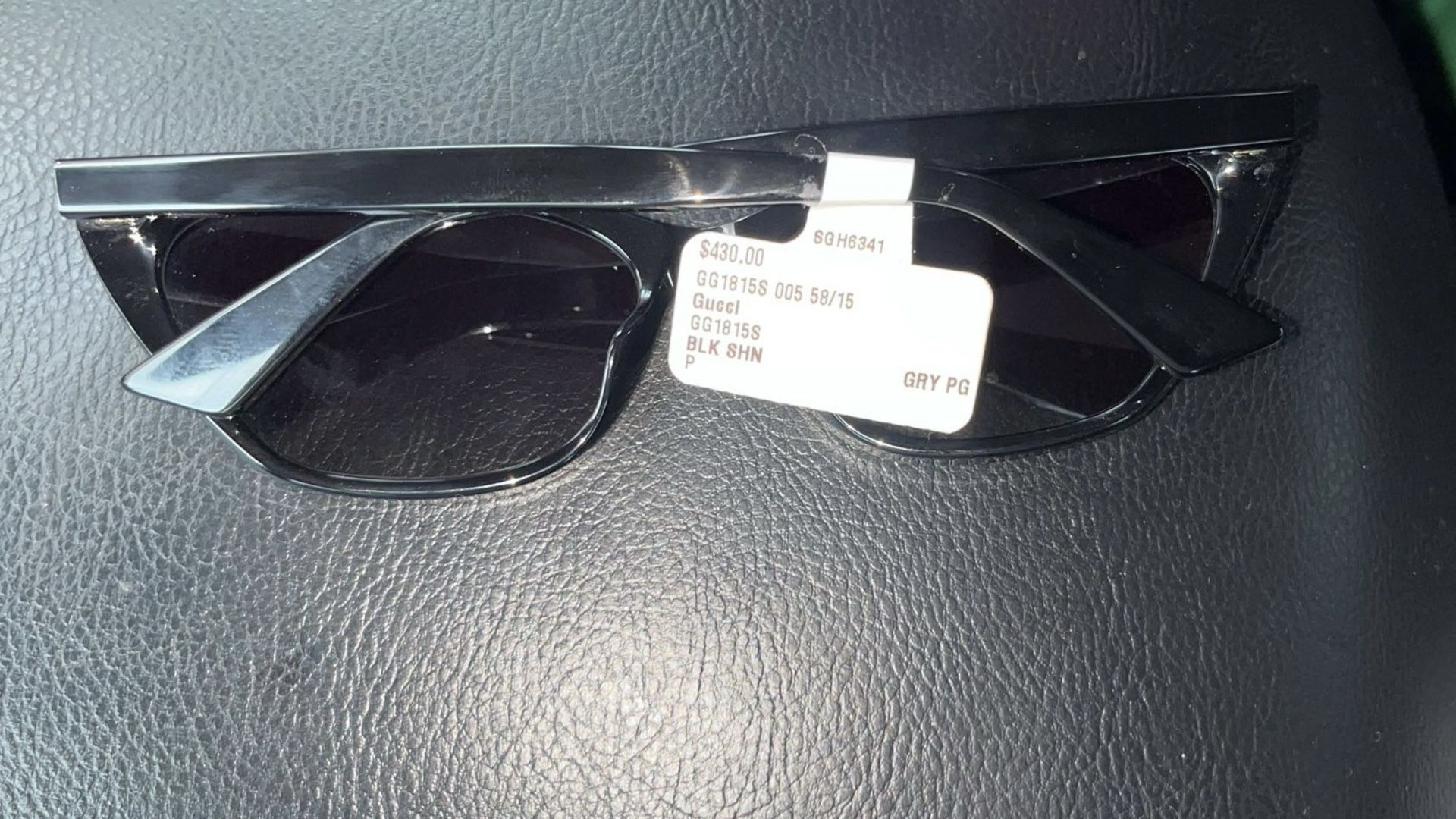 black Gucci Glasses