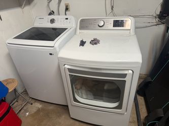 Washer and Dryer Set