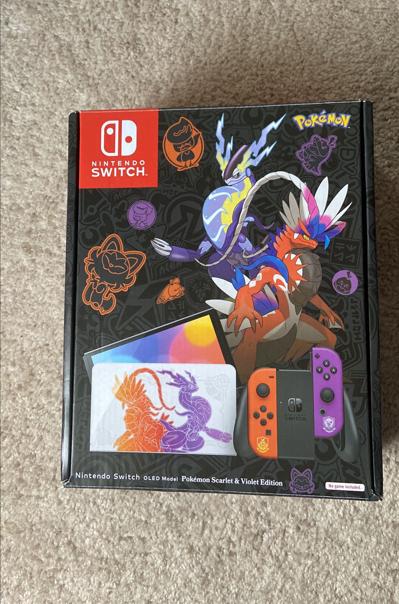 Nintendo Switch OLED Pokemon Scarlet&Violet Edition