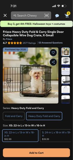 Dog crate everything you need to train your puppy 22 inch XS dog