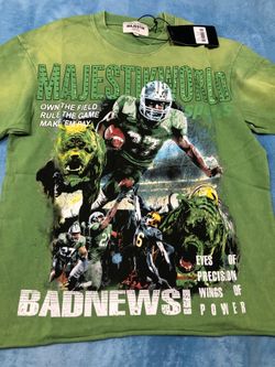 Green Majestik tee. S,m,l,xl