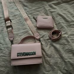 Pink Steve Madden Purse