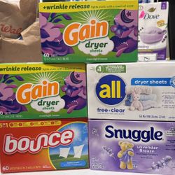 Dyer Sheets $3-$8 