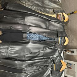 Mens Andrew Marc Leather Jackets  
