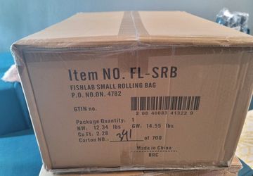 FISHLAB SMALL ROLLER TACKLE BAG for Sale in Brea, CA - OfferUp