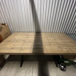 Wood Dining Table 79"x39"