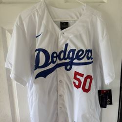 Dodgers Nike Engineered Jersey Size Medium