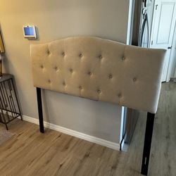 Queen Headboard and frame