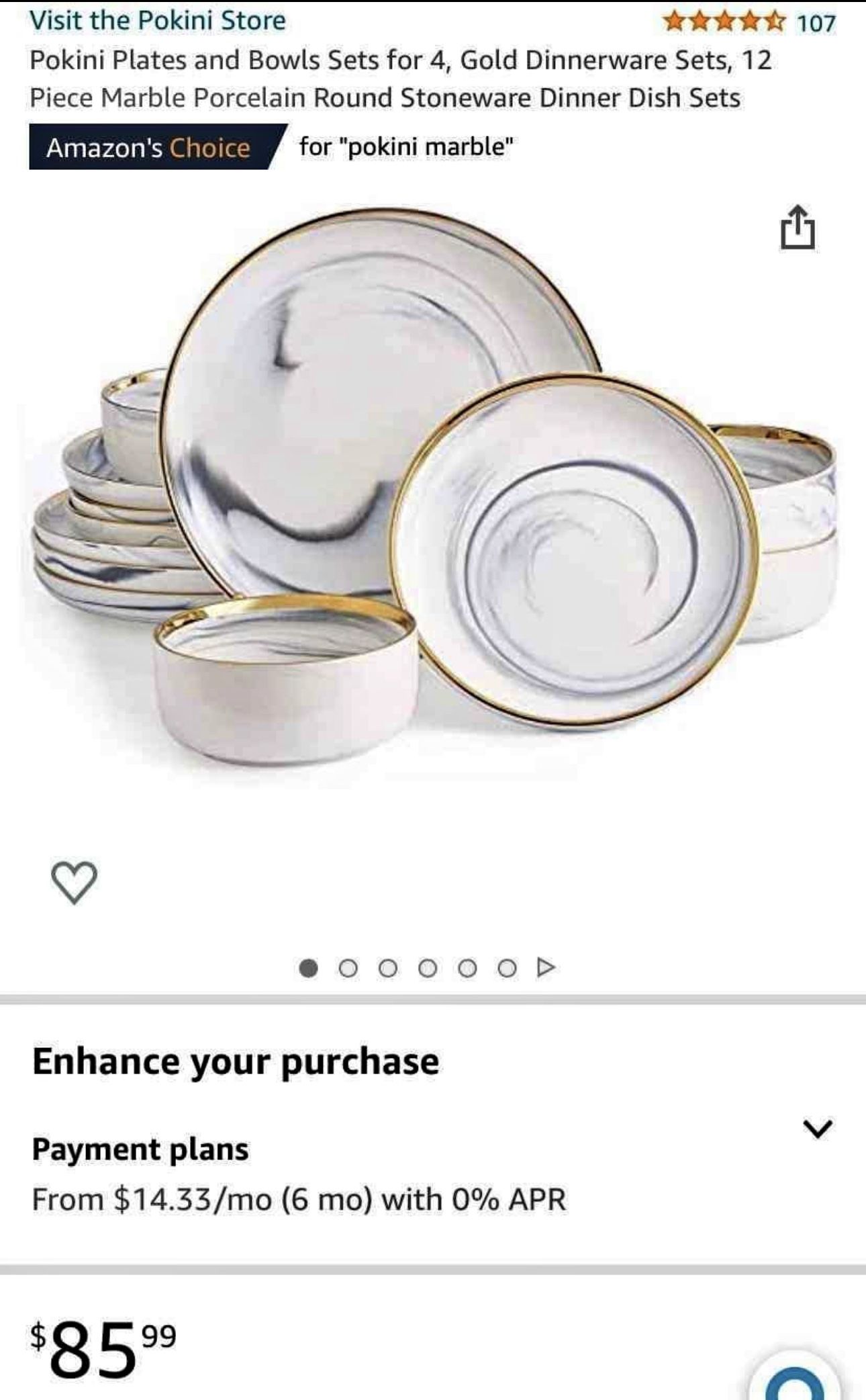 Pokini Dinnerware Set