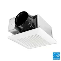 Panasonic Whisper Mighty Pick-A-Flow 70/90 CFM Ceiling/Wall Bathroom Exhaust Fan, Energy Star with 9 in. x 9 in. Grille Footprint