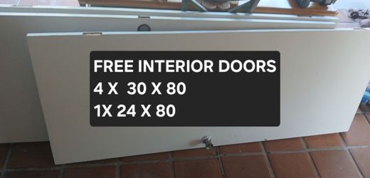 FREE /GRATIS Interior doors puertas interiores