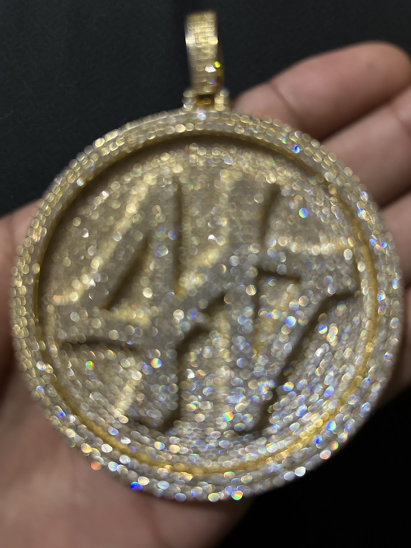 Gold Diamond Pendant