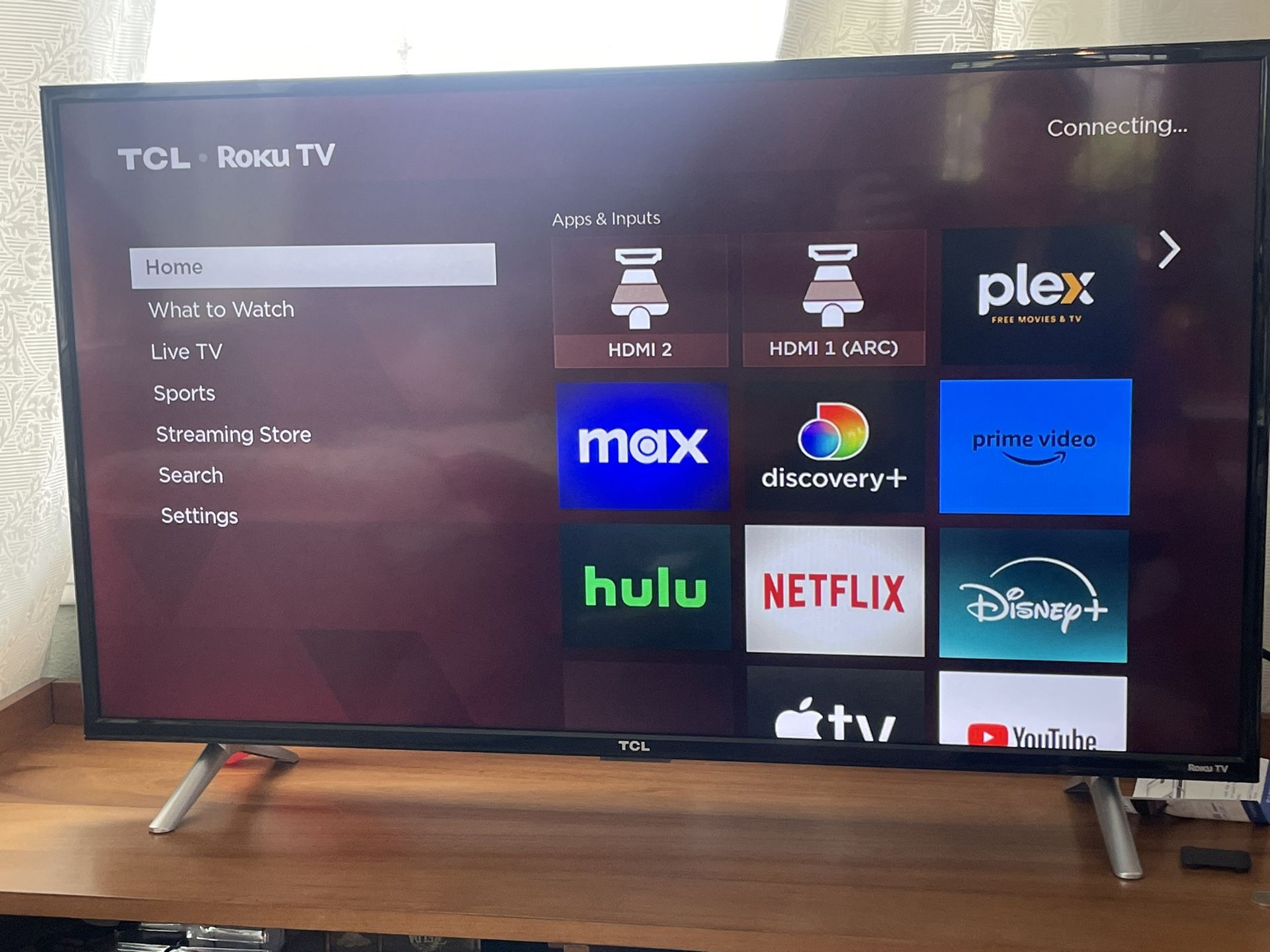 42” TCL Roku TV