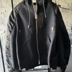 Designer Sacai Jacket . Black Size Medium/large