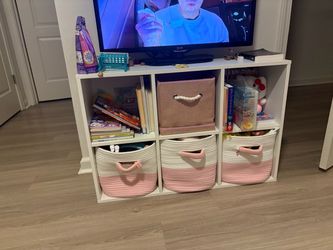 6 cube storage organizer