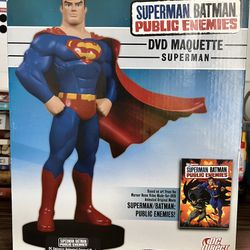DC DIRECT BATMAN SUPERMAN PUBLIC ENEMIES MAQUETTE!! Statue Figure Figurine