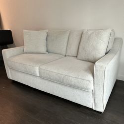 Homegoods,Couch-Loveseat, White, 72in