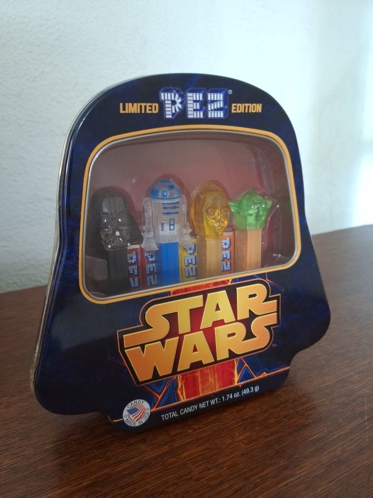 Limited Addition PEZ Star Wars Collectible Gift Tins