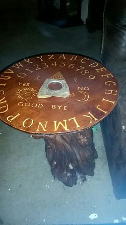 Ouija board table