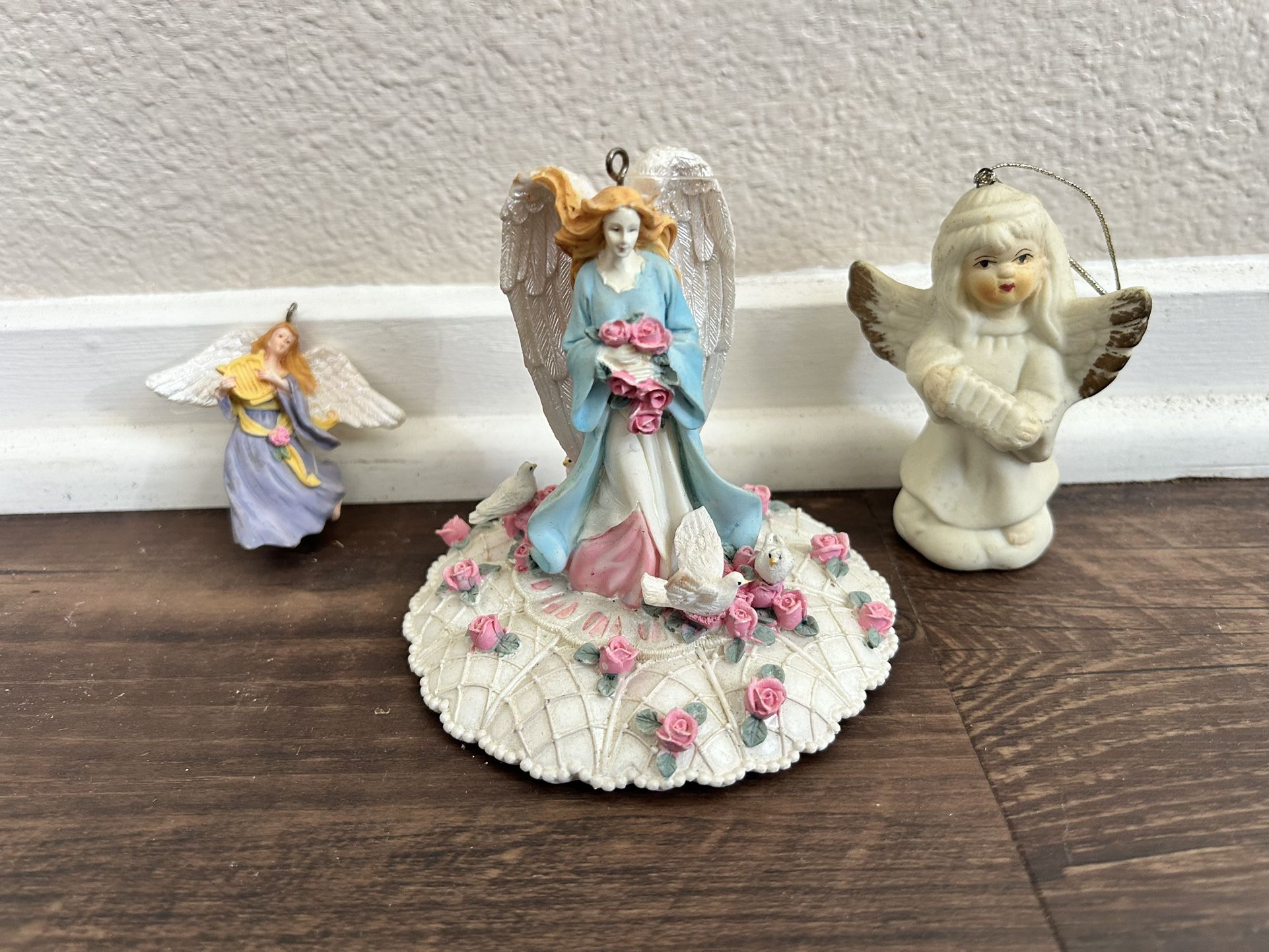 3 Angel Figurine ornaments