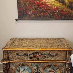 Floral Vintage Cabinet